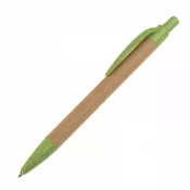 jasnozielony - Długopis tekturowy LENNOX