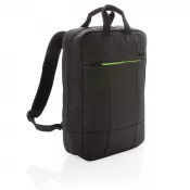 czarny - Plecak na laptopa 15,6" RPET Soho