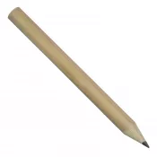 brązowy - Krótki ołówek drewniany 8,5 cm