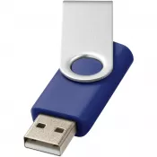 Niebieski-Srebrny - Pamięć USB Rotate-basic 2GB