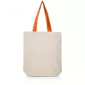 Pomarańczowy - Torba bawełniana 180g z długim uchwytem Chicotton