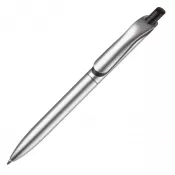 srebrny - Długopis Click-Shadow metallic