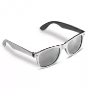 biało / czarny - Okulary przeciwsłoneczne Jeffrey UV400