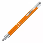 pomarańczowy - Długopis metalowy anodyzowany