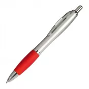 czerwony - Długopis reklamowy plastikowy ST.PETERSBURG