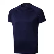 Granatowy - Męski T-shirt Niagara z dzianiny Cool Fit 
