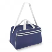niebiesko / biały - Torba sportowo-podróżna R-PET 600D 48 x 25 x 28 cm 30 l