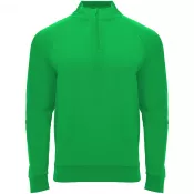 Green Fern - Epiro bluza unisex z długim rękawem i zamkiem błyskawicznym 1/4 200 g/m²