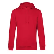 Red (004) - Bluza męska z kapturem B&C Organic Inspire Hooded