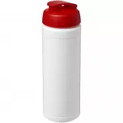 Biały-Czerwony - Bidon Baseline® Plus o pojemności 750 ml z wieczkiem zaciskowym