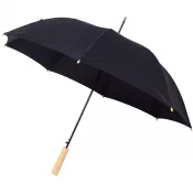Czarny - Parasol automatyczny Alina 23” wykonany z plastiku PET z recyklingu