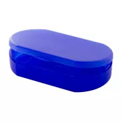 niebieski - Pudełko na tabletki TRIZONE