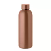 Butelka termiczna ze stali z recyklingu 500 ml ATHENA Miedziany