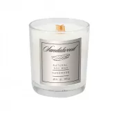 przeźroczysty - Świeca sojowa 190g Christmas tree