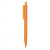 pomarańczowy - Długopis z diamentowym wzorem i niemieckim wkładem Dokumental®