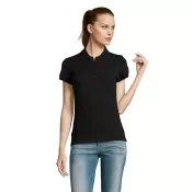 Koszulka polo damska piqué 170 g/m² Sol's PASSION Czarny
