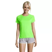 Koszulka sportowa damska 140 g/m² Sol's SPORTY WOMEN Neon Green