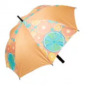 biały - CreaRain Eight personalizowany parasol