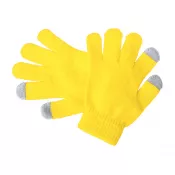 żółty - Pigun dziecięce rękawiczki do ekranów dotykowych