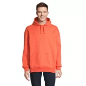 Bluza unisex z kapturem 280 g/m² Sol's CONDOR Pop Orange
