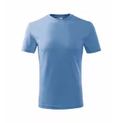 Błękitny - Dziecięca koszulka bawełniana 145g/m² CLASSIC NEW 135