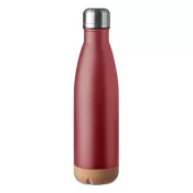 Butelka termiczna z korkową podstawą 500 ml ASPEN CORK Burgund