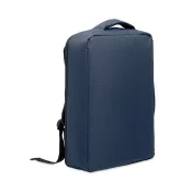 Plecak na laptop 15" z RPET LAUGAR Francuski Granat