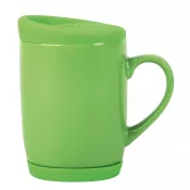 zielony - Kubek ceramiczny EASY DAY
