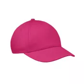 Czapka z daszkiem dziecięca 180 g/m² BUZZ KIDS Fuksja