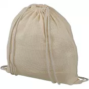 Natural - Plecak Maine z siatki bawełnianej 33 x 44 cm