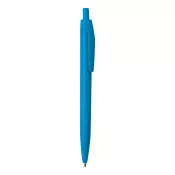 niebieski - Wipper długopis ze słomy pszenicznej