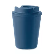 Kubek dwuścienny z PP 300 ml TRIDUS Niebieski