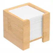 brązowy - Pudełko na karteczki