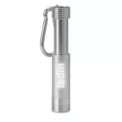 Brelok z mini latarką LED aluminiowy POP LIGHT