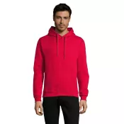 Bluza unisex z kapturem 280 g/m² Sol's SNAKE Czerwony