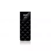 czarny - Pendrive Ultima U03, 16GB 2.0 Silicon Power