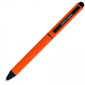 pomarańczowy - Długopis metalowy touch pen soft touch CELEBRATION Pierre Cardin