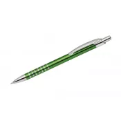 zielony - Długopis reklamowy metalowy RING