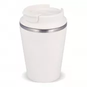 biały - Kubek termiczny z ceramiczną powłoką InSideOut T-cup 280ml