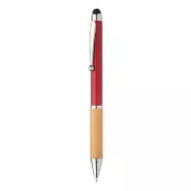 czerwony - Bollys długopis dotykowy