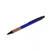 niebieski - Długopis z touch pen BOSAY