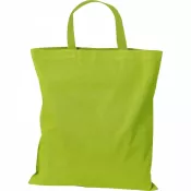 irish green - Torba bawełniana z krótkim uchem 140 g/m² 42x38cm