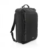 czarny - Plecak na laptopa 15,6" Swiss Peak, ochrona RFID