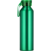zielony - Butelka z aluminium z recyklingu CORK 600 ml