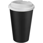 Biały-Czarny - Americano® 350 ml tumbler with spill-proof lid