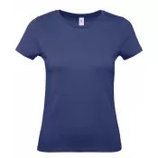 Electric Blue (451) - Damska koszulka reklamowa 145 g/m² B&C #E150 / WOMEN