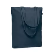 Torba płócienna z bawełny organicznej 270 g/m² COCO Francuski Granat