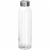 przeźroczysty - Butelka reklamowa szklana 500 ml