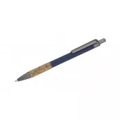 granatowy - Długopis metalowy KUBOD