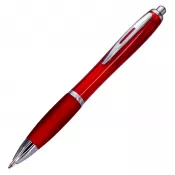 czerwony - Długopis plastikowy MELISSA